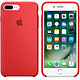 Apple Coque en silicone Rouge Apple iPhone 7 Plus  Coque en silicone pour Apple iPhone 7 Plus 