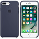 Apple Coque en silicone Bleu nuit Apple iPhone 7 Plus  Coque en silicone pour Apple iPhone 7 Plus 