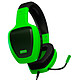 Ozone Rage Z50 Glow (vert) Casque gaming - circum-aural fermé - son stéréo 2.0 - microphone omnidirectionnel rétractable - Jack/Mini-Jack