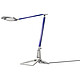 Leitz Style Lampe de bureau intelligente LED Bleue Lampe de bureau LED avec double articulation et port USB