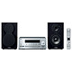 Yamaha MusicCast MCR-N470D Argent Micro-chaîne multiroom CD MP3 USB Wi-Fi Bluetooth et AirPlay avec MusicCast