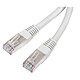 RJ45 cable category 6 S/FTP 0.3 m (Beige) Cat 6 network cable