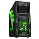 Spirit of Gamer X-Fighters 41 (Verde) Medium Tower Estuche negro con ventana