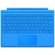 Microsoft Type Cover Surface Pro 4 Bleu vif Clavier AZERTY rétroéclairé pour Surface Pro 3 et Surface Pro 4