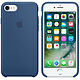 Apple Coque en silicone Bleu Atlantique Apple iPhone 7 