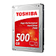 Toshiba P300 500Go (Bulk) Disque dur 3.5" 500 Go 7200 RPM 64 Mo Serial ATA III 6 Gb/s (version bulk)