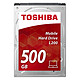 Toshiba L200 500 Go (Bulk) Disque dur 2.5" 7mm 500 Go 5400 RPM 8 Mo Serial ATA II (Bulk)