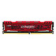 Ballistix Sport 8GB DDR4 2400 MHz CL16 SR - Rojo RAM DDR4 PC4-19200 - BLS8G4D4D240FSEK (10 años de garantía de Crucial)