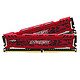 Ballistix Sport 16 GB (2 x 8 GB) DDR4 2400 MHz CL16 DR - Rojo RAM de doble canal DDR4 PC4-19200 - BLS2C8G4D4D240FSE Kit de doble canal (10 años de garantía de Crucial)