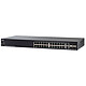 Cisco SG350-28 Switch Gigabit manageable Small Business 24 ports 10/100/1000 avec 2 ports combo Gigabit /SFP et 2 emplacements SFP