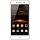 Huawei Y5-2 Blanc Smartphone 4G-LTE Dual SIM - MTK6735P Quad-Core 1.3 GHz - RAM 1 Go - Ecran tactile 5" 720 x 1280 - 8 Go - Bluetooth 4.0 - 2000 mAh - Android 5.1