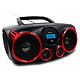 Akai CEU-2700BT Boombox Radio CD portable MP3 USB avec Tuner FM/AM et Bluetooth