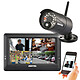 Switel HSIP5000 Kit de cámara inalámbrica para interiores y exteriores + tableta de monitorización de 7