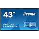 iiyama 43" LED - Prolite LE4340S-B1 1920 x 1080 pixels 16:9 - AMVA3 - 3000:1 - 8 ms - HDMI - Haut-parleur intégré - Noir