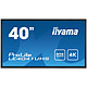 iiyama 40" LED - Prolite LE4041UHS-B1 3840 x 2160 pixels 16:9 - MVA - 5000:1 - 4 ms - HDMI - Haut-parleur intégré - Noir
