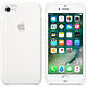 Apple Coque en silicone Blanc Apple iPhone 7 