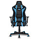 Spirit of Gamer Viper (azul) Asiento de piel con respaldo regulable en 170° y reposabrazos 3D para jugadores (hasta 150 kg)