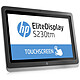 HP 23" LED Tactile - EliteDisplay S230tm 1920 x 1080 pixels - Tactile - 7 ms (gris à gris) - Format 16/9 - Dalle IPS - DisplayPort - Webcam - Noir/Argent