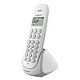Logicom Aura 150 Blanc  Téléphone DECT sans fil avec haut parleur (version française) 