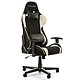 DXRacer Formula FL11 (blanc) Siège en tissu avec dossier inclinable à 135° et accoudoirs 1D pour gamer (jusqu'à 100 kg)