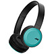 JVC HA-S30BT Azul Auriculares cerrados, inalámbricos y Bluetooth con control remoto y micrófono