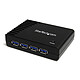 StarTech.com 4-port USB 3.0 hub 4 Port USB 3.0 Hub - Black