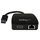 StarTech.com USB31GEVG Mini station d'accueil USB 3.0 vers VGA et RJ45