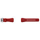 Samsung Bracelet Active Gear S3 Rouge Bracelet en silicone pour Samsung Gear S3