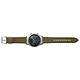 Samsung Bracelet Classic Gear S3 Vert Bracelet en cuir pour Samsung Gear S3