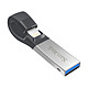 Sandisk iXpand 32 Go Clé USB iXpand USB 3.0/Lighting pour iPhone et iPad (garantie constructeur 2 ans)