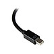 Avis StarTech.com Adaptateur mini DisplayPort 1.2 vers VGA 1080p - 0.18 m - Noir