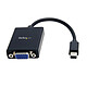 StarTech.com MDP2VGA Noir Adaptateur Mini-DisplayPort vers VGA