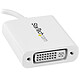 Avis StarTech.com Adaptateur vidéo USB Type-C vers DVI - M/F - Blanc