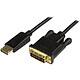 StarTech.com DP2DVI2MM3 Adaptateur passif DisplayPort vers DVI-D (Mâle/Mâle) - 0.9 mètre