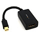 StarTech.com Adaptateur mini DisplayPort 1.2 vers HDMI 1080p - M/F Adaptateur passif Mini-DisplayPort vers HDMI (Mâle/Femelle)