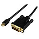 StarTech.com MDP2DVIMM6BS Adaptateur actif Mini-DisplayPort vers DVI-D (Mâle/Mâle) - 1.8 mètre