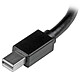 Avis StarTech.com Adaptateur Audio/Vidéo mini-DisplayPort vers DisplayPort + DVI + HDMI - M/F - 0.15 m