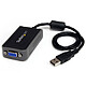 StarTech.com USB2VGAE2 Adaptateur USB 2.0 vers VGA (1440 x 900 pixels)