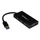 StarTech.com USB32VGAEH3 Adaptateur USB 3.0 vers VGA (1920 x 1200 pixels) avec hub USB 3.0 à 3 ports