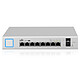 Ubiquiti uniFi Switch 8 150W (US-8-150W) Conmutador Gigabit de 8 puertos 10/100/1000 Mbps PoE+ con 2 puertos SFP