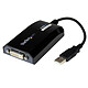 StarTech.com USB2DVIPRO2 Adaptateur vidéo externe USB 2.0 vers DVI-I (1920 x 1200 pixels) PC/MAC