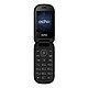 Echo Clap Plus 2 Noir Téléphone 2G Dual SIM - RAM 32 Mo - Ecran 2.4" - 64 Mo - Bluetooth 2.0 - 600 mAh