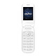 Echo Clap Plus 2 Blanc Téléphone 2G Dual SIM - RAM 32 Mo - Ecran 2.4" - 64 Mo - Bluetooth 2.0 - 600 mAh