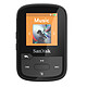 SanDisk Clip Sport Plus Noir Lecteur MP3 - 16Go - Ecran couleur LCD 1.44" - Radio FM - Bluetooth - USB
