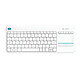 Logitech Wireless Touch Keyboard K400 Plus (Blanc) Clavier sans fil - pavé tactile - compatible Android - AZERTY, Français