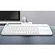 Logitech Wireless Touch Keyboard K400 Plus (Blanc) pas cher
