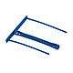 Fellowes Pro Clips Azul x 50 Juego de 50 clips de plástico con varillas extendidas (100 mm) y mango de transferencia