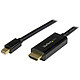StarTech.com MDP2HDMM3M Nero Cavo Mini DisplayPort 1.2 Maschio / HDMI 4K Maschio (3 metri)