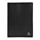 Exacompta A4 40-view document holder Black Flexible document protector in A4 format - 20 pockets - 40 views - Polypropylene