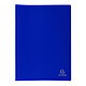 Exacompta Protège-documents A4 120 vues Bleu Protège-documents souple au format A4 - 60 pochettes - 120 vues - Polypropylène